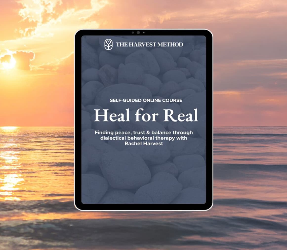 Heal For Real centered panel